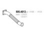 ASSO 505.4013 Flex Hose, exhaust system